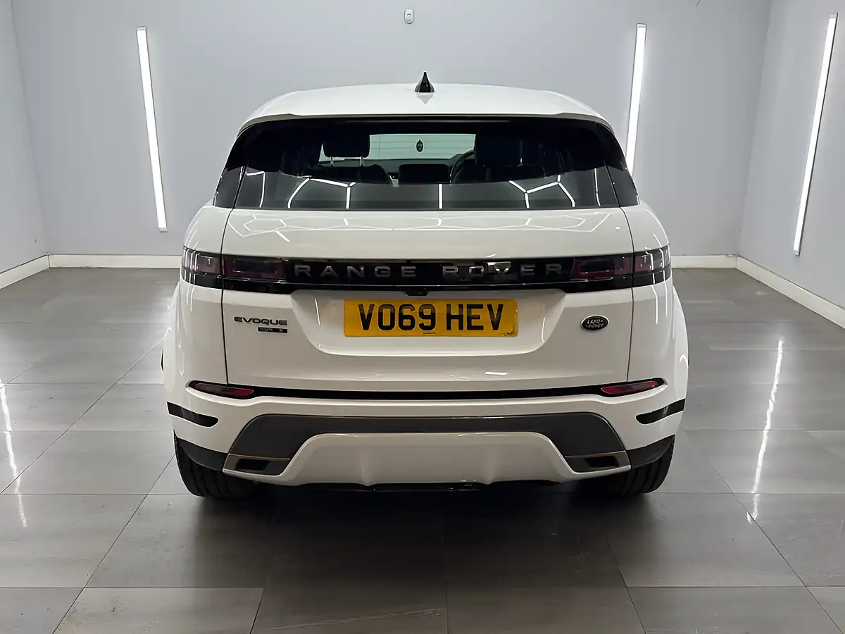 Used 2019 Land Rover Range Rover Evoque R-Dynamic S Fuji White - Interior and Exterior details 5