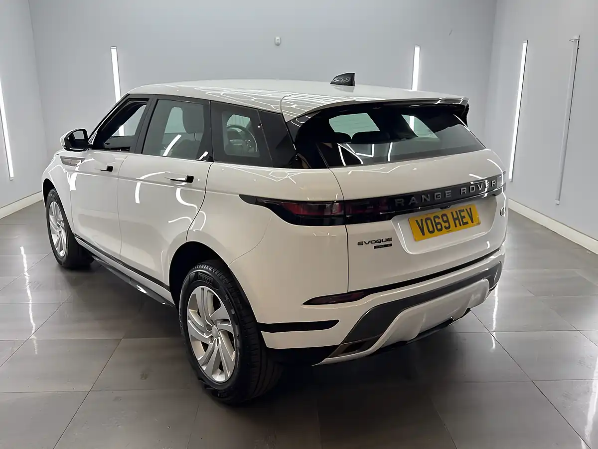 Used 2019 Land Rover Range Rover Evoque R-Dynamic S Fuji White - Interior and Exterior details 6