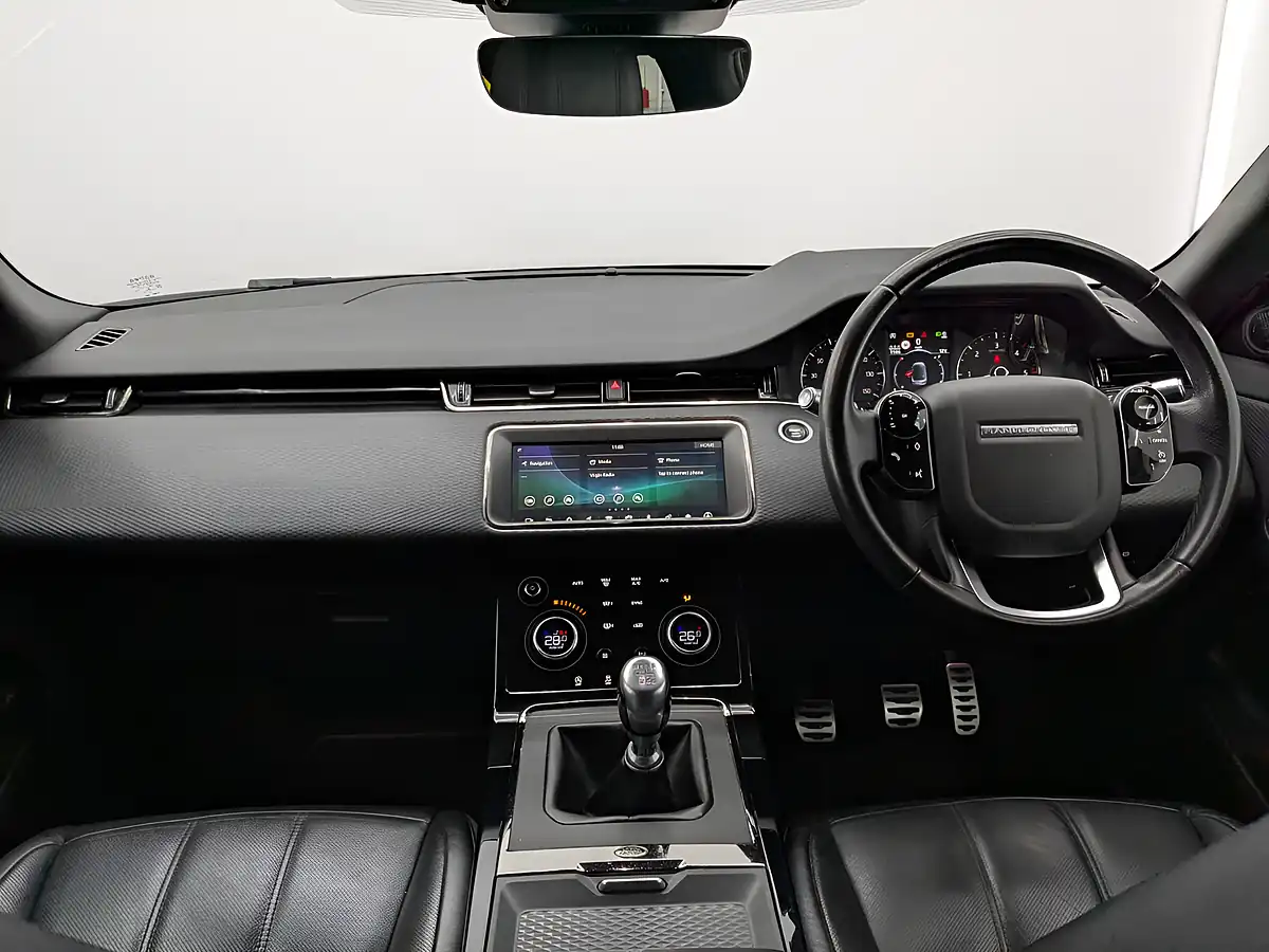 Used 2019 Land Rover Range Rover Evoque R-Dynamic S Fuji White - Interior and Exterior details 16