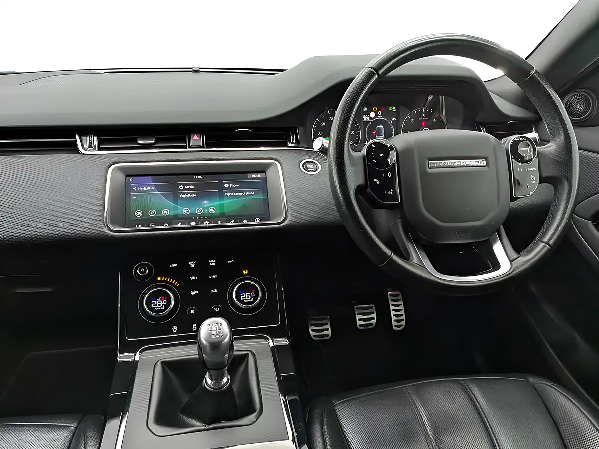 Used 2019 Land Rover Range Rover Evoque R-Dynamic S Fuji White - Interior and Exterior details 17