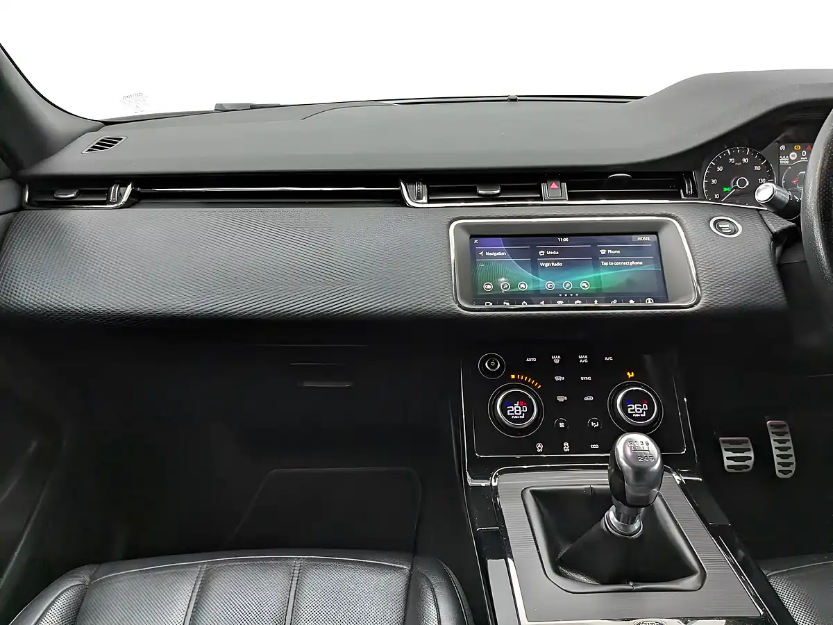 Used 2019 Land Rover Range Rover Evoque R-Dynamic S Fuji White - Interior and Exterior details 18