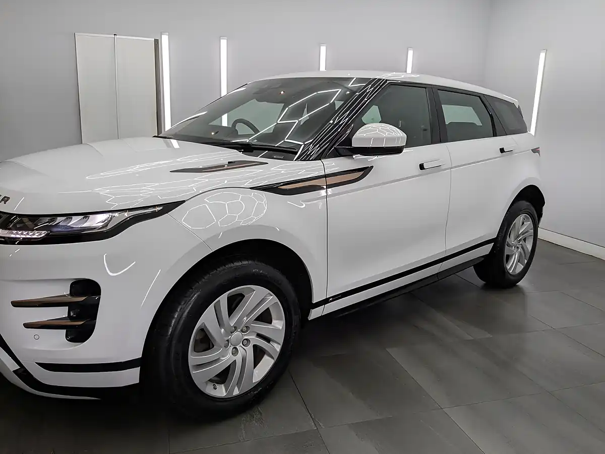 Used 2019 Land Rover Range Rover Evoque R-Dynamic S Fuji White - Interior and Exterior details 3