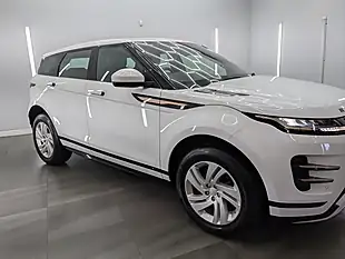 Used 2019 Land Rover Range Rover Evoque R-Dynamic S Fuji White - Interior and Exterior details 4
