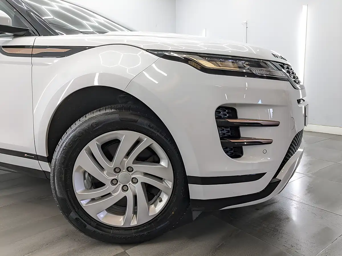 Used 2019 Land Rover Range Rover Evoque R-Dynamic S Fuji White - Interior and Exterior details 5