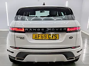 Used 2019 Land Rover Range Rover Evoque R-Dynamic S Fuji White - Interior and Exterior details 7