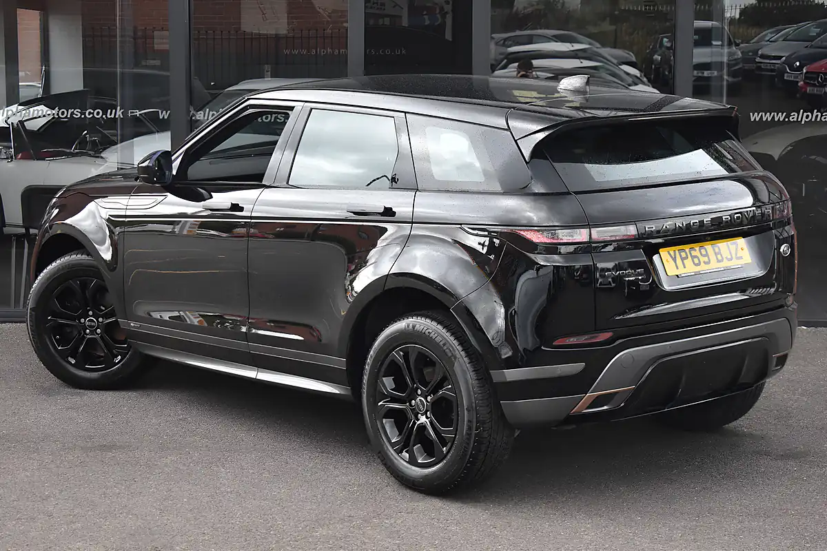 Used 2019 Land Rover Range Rover Evoque R-Dynamic S Narvik Black - Interior and Exterior details 2