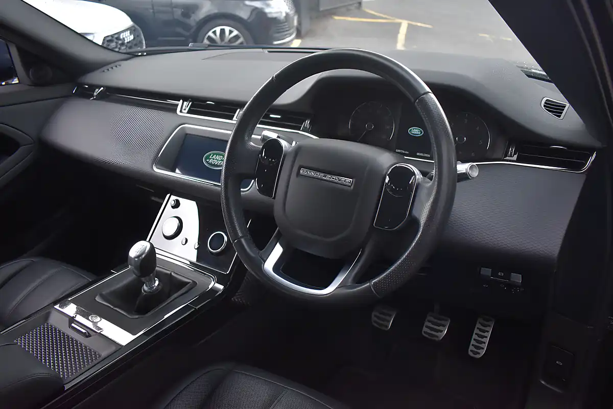 Used 2019 Land Rover Range Rover Evoque R-Dynamic S Narvik Black - Interior and Exterior details 8