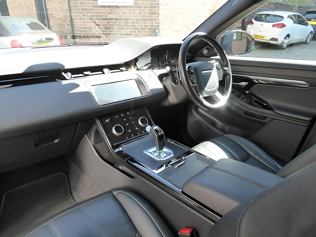 Used 2019 Land Rover Range Rover Evoque R-Dynamic S Red - Interior and Exterior details 16