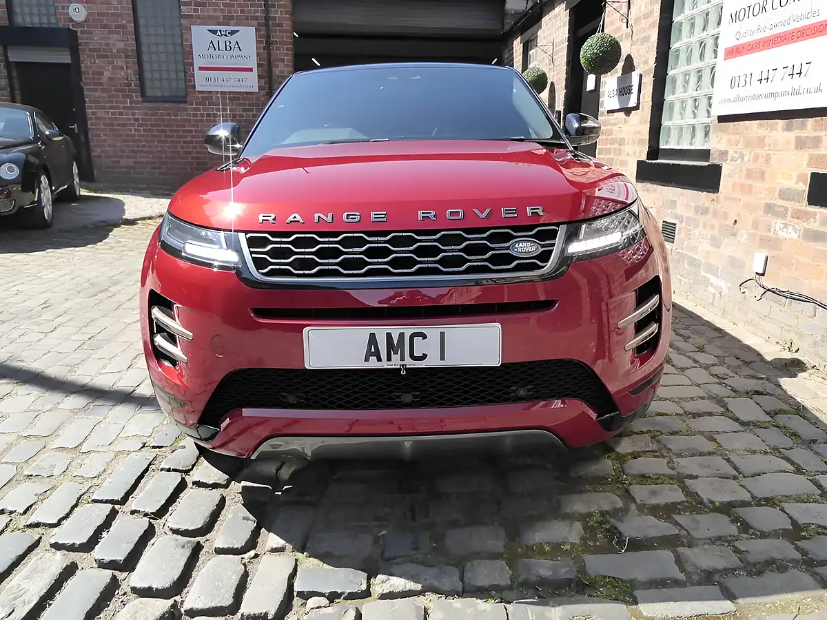 Used 2019 Land Rover Range Rover Evoque R-Dynamic S Red - Interior and Exterior details 2