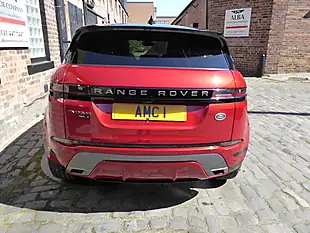 Used 2019 Land Rover Range Rover Evoque R-Dynamic S Red - Interior and Exterior details 5