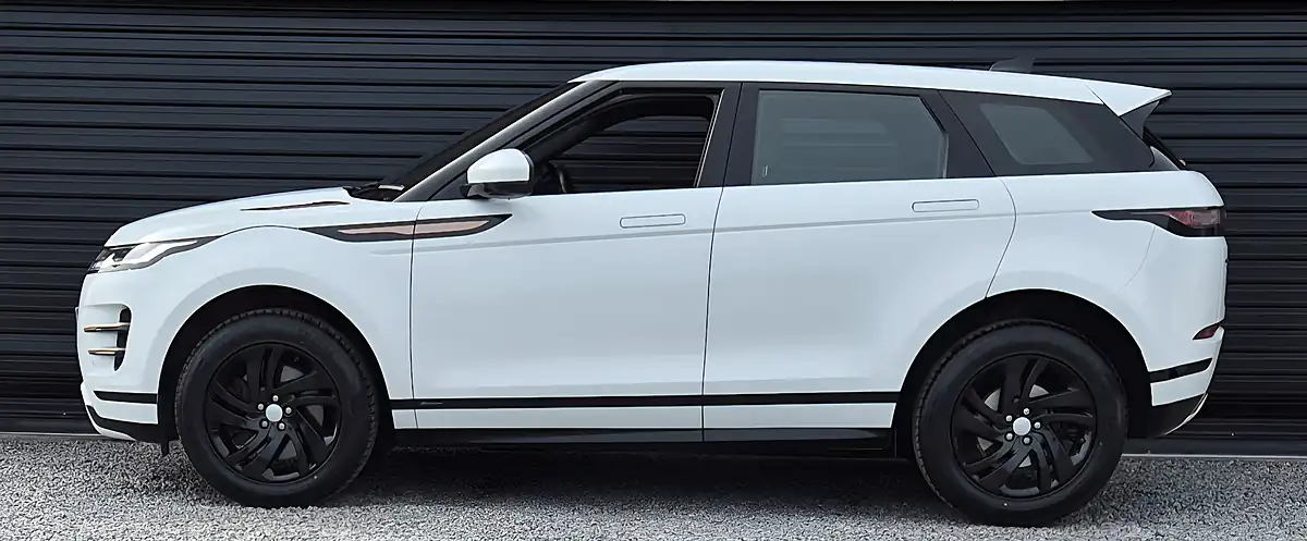 Used 2019 Land Rover Range Rover Evoque R-Dynamic S White - Interior and Exterior details 3