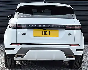 Used 2019 Land Rover Range Rover Evoque R-Dynamic S White - Interior and Exterior details 4