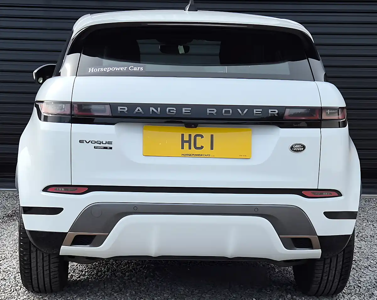 Used 2019 Land Rover Range Rover Evoque R-Dynamic S White - Interior and Exterior details 4