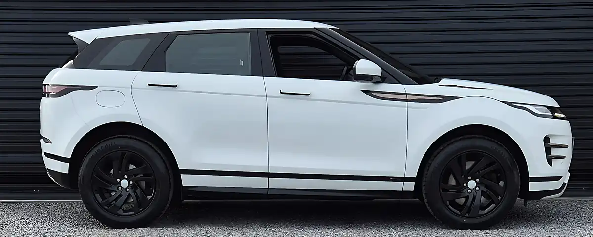 Used 2019 Land Rover Range Rover Evoque R-Dynamic S White - Interior and Exterior details 5