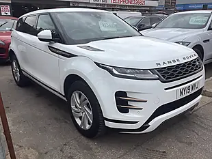 Used 2019 Land Rover Range Rover Evoque R-Dynamic S White - Interior and Exterior details 16