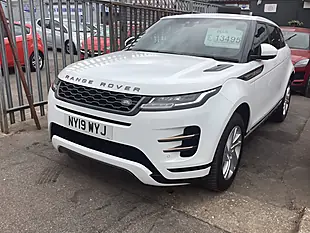 Used 2019 Land Rover Range Rover Evoque R-Dynamic S White - Interior and Exterior details 17