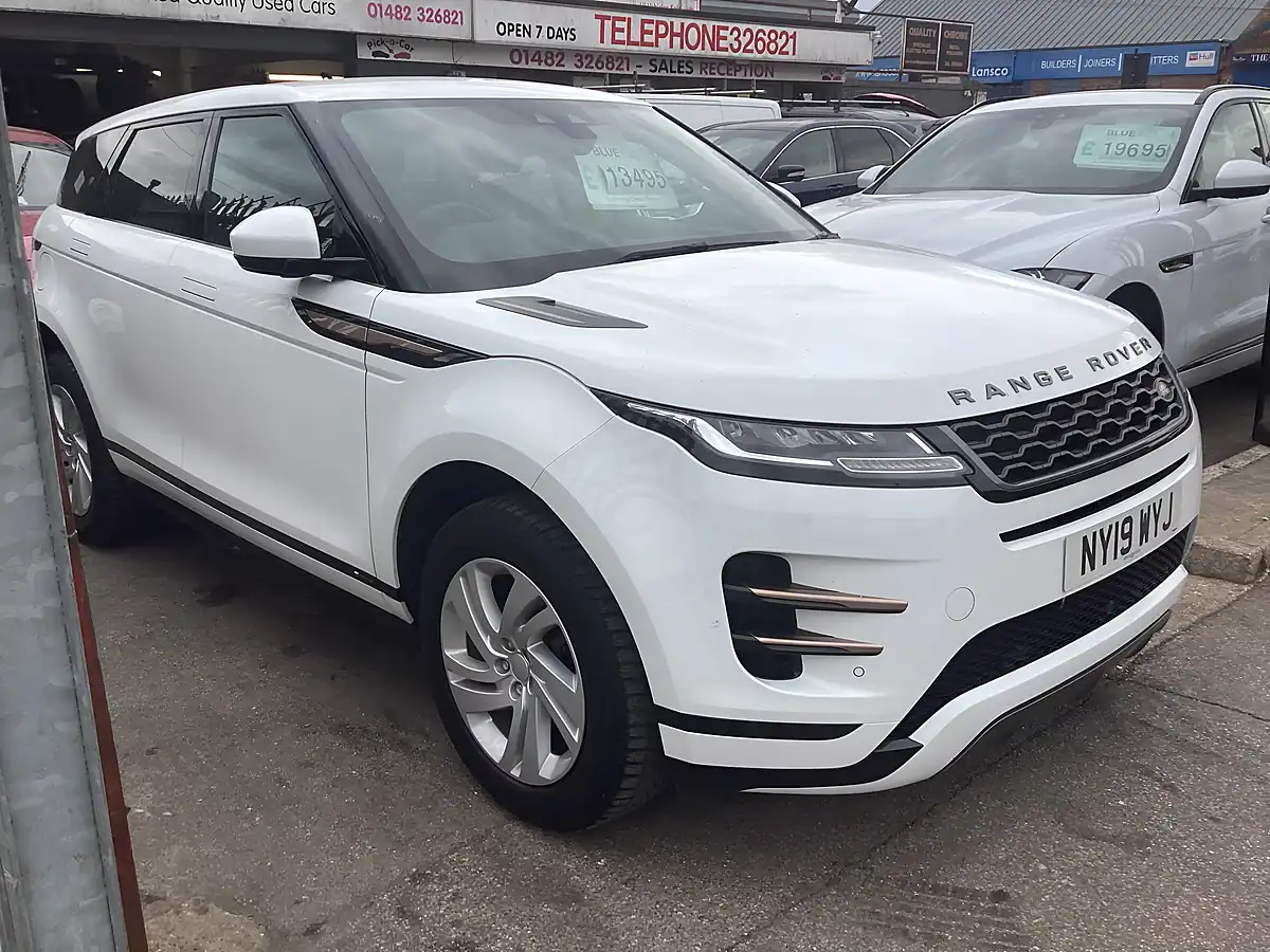Used 2019 Land Rover Range Rover Evoque R-Dynamic S White - Interior and Exterior details 18