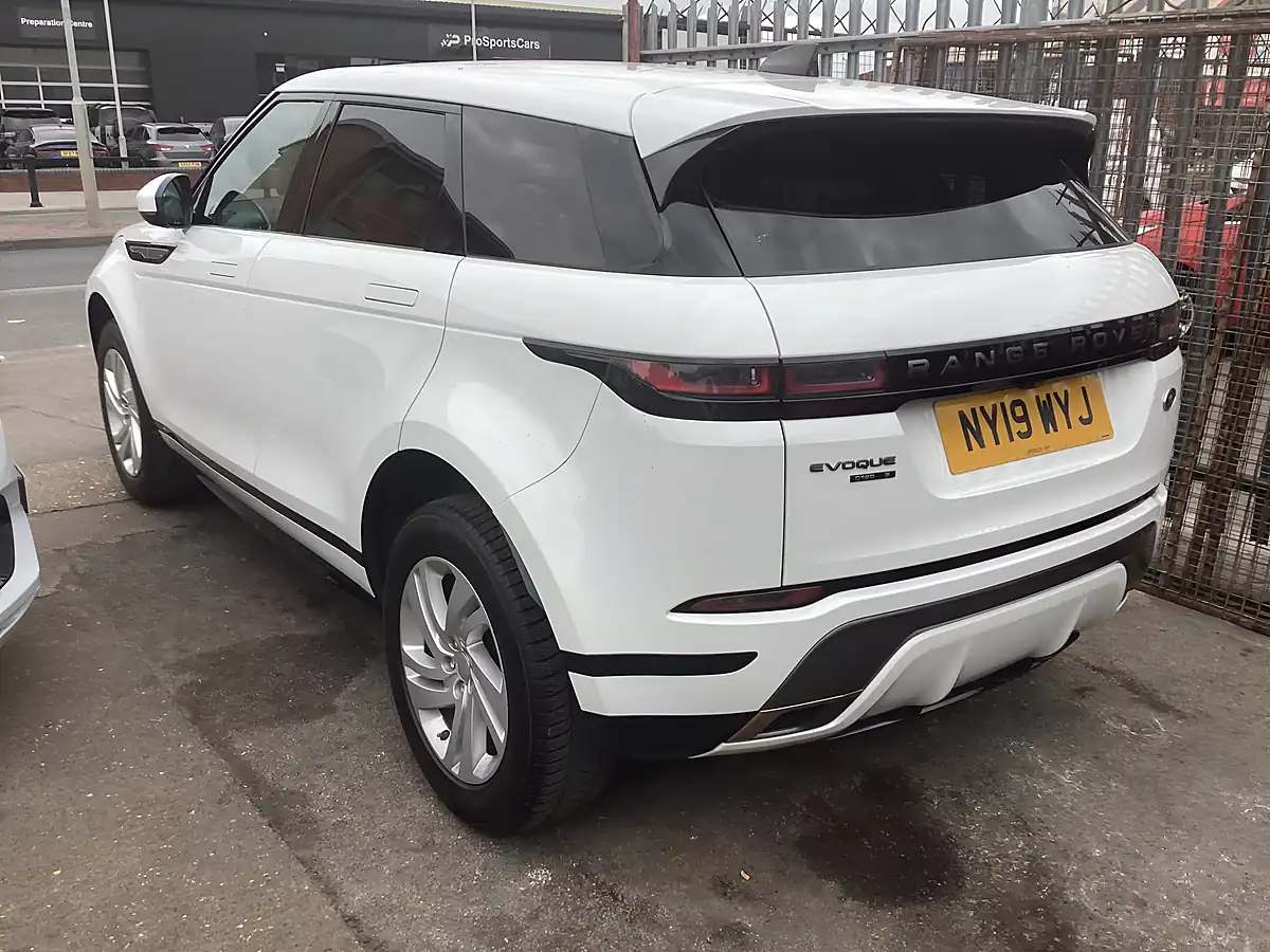 Used 2019 Land Rover Range Rover Evoque R-Dynamic S White - Interior and Exterior details 19