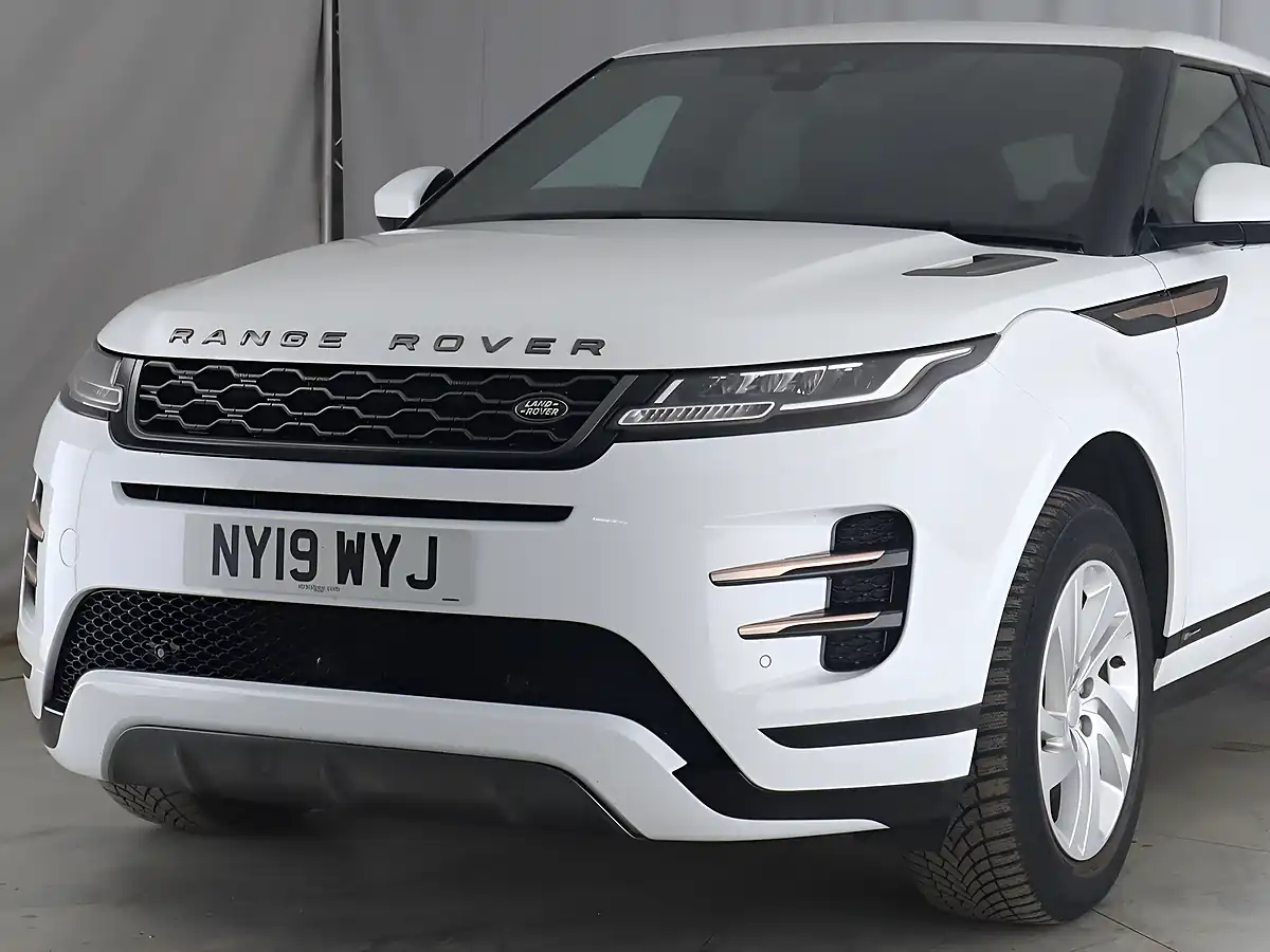 Used 2019 Land Rover Range Rover Evoque R-Dynamic S White - Interior and Exterior details 3