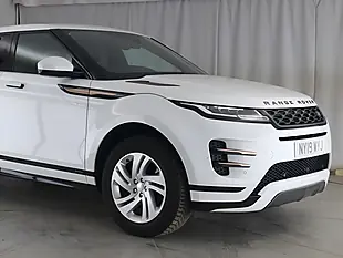 Used 2019 Land Rover Range Rover Evoque R-Dynamic S White - Interior and Exterior details 5