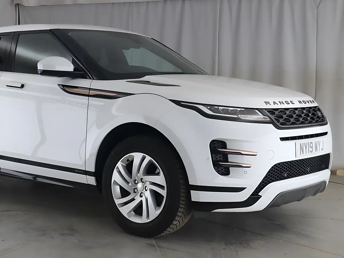 Used 2019 Land Rover Range Rover Evoque R-Dynamic S White - Interior and Exterior details 5