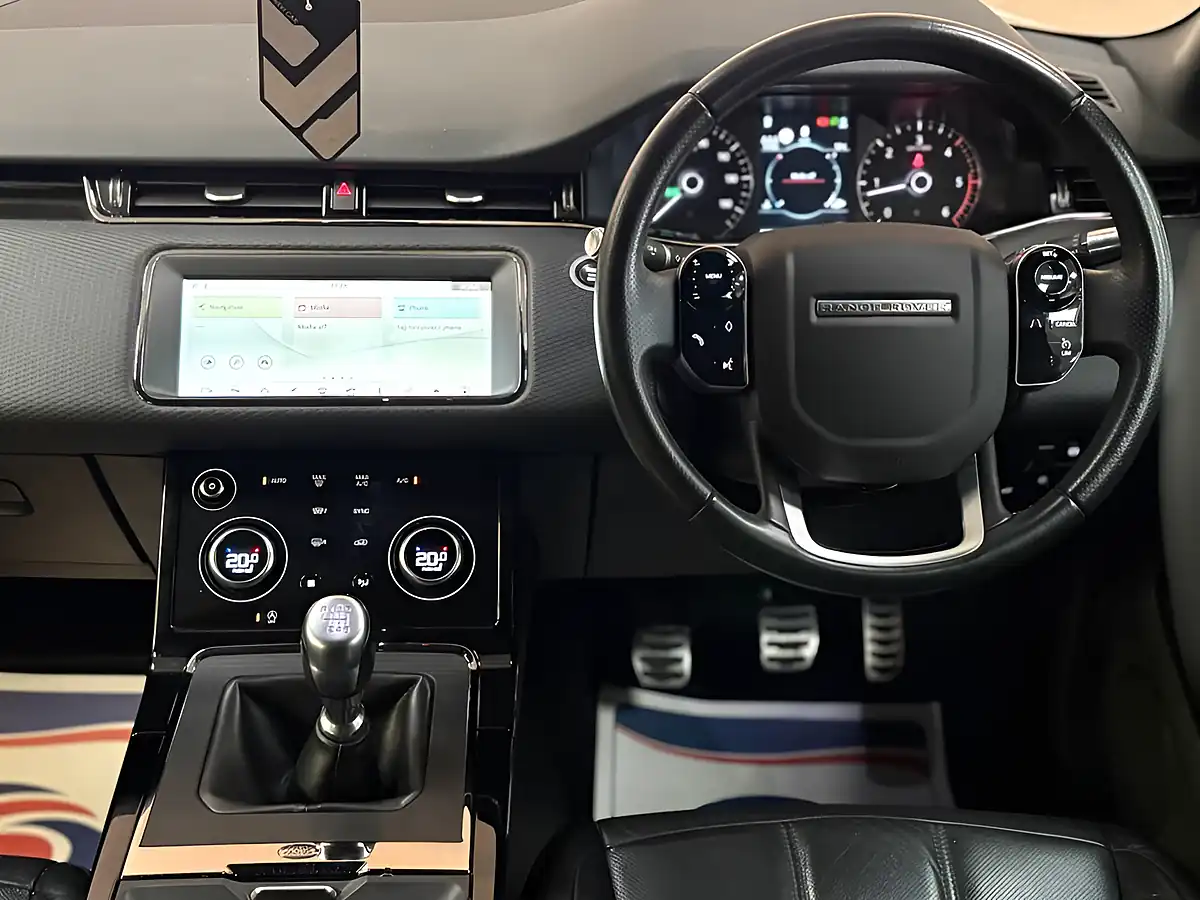 Used 2019 Land Rover Range Rover Evoque R-Dynamic S White - Interior and Exterior details 13