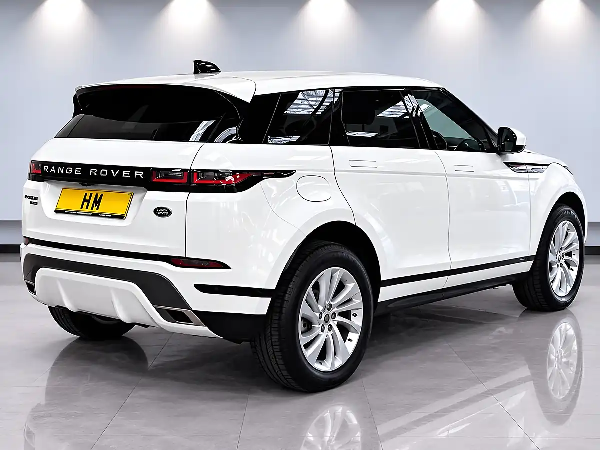 Used 2019 Land Rover Range Rover Evoque R-Dynamic S White - Interior and Exterior details 2