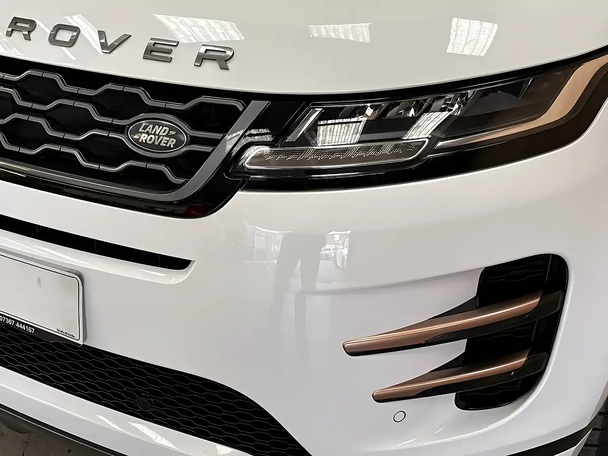 Used 2019 Land Rover Range Rover Evoque R-Dynamic S White - Interior and Exterior details 4