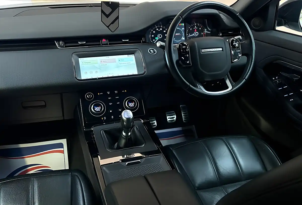 Used 2019 Land Rover Range Rover Evoque R-Dynamic S White - Interior and Exterior details 5