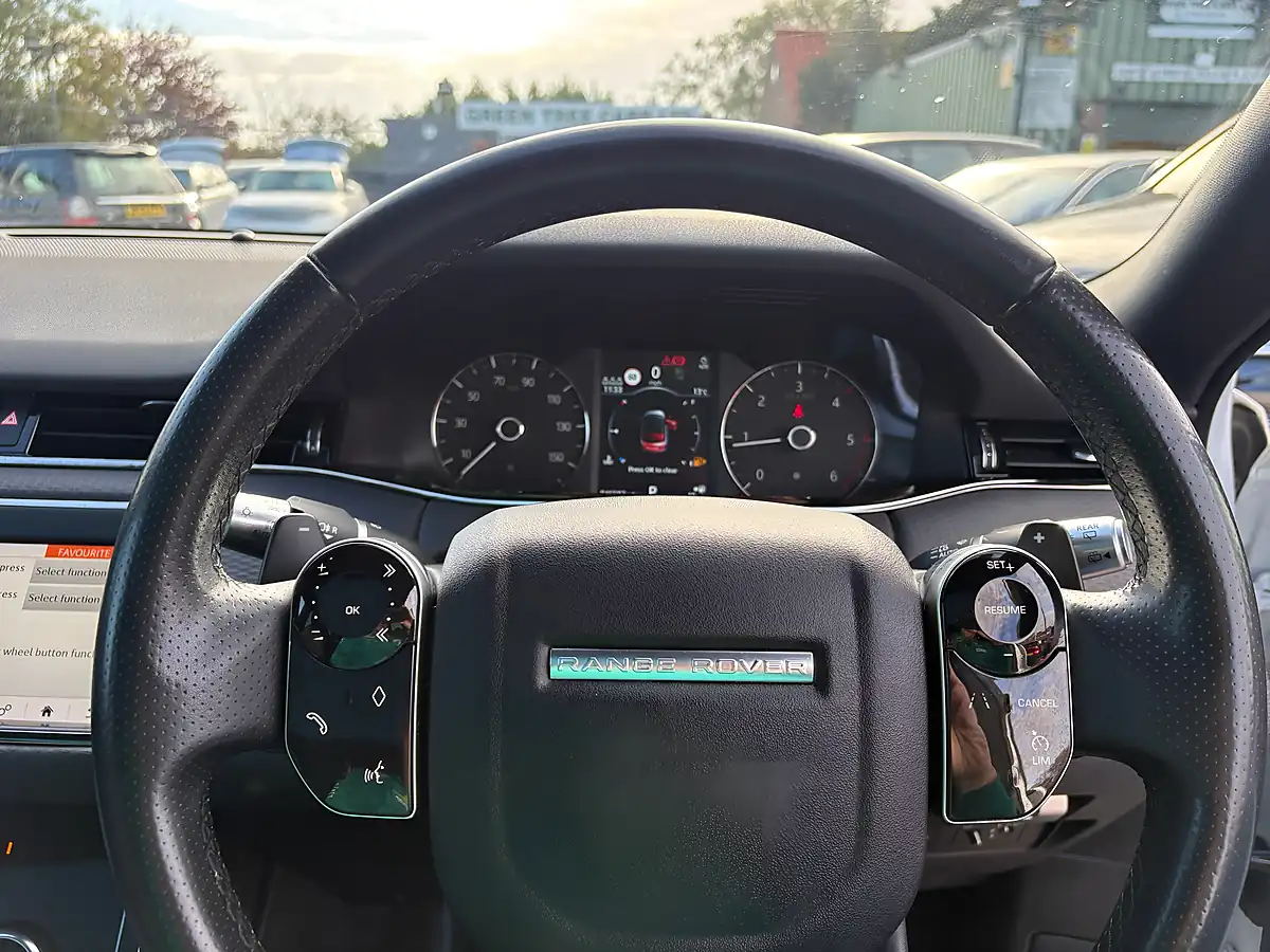 Used 2019 Land Rover Range Rover Evoque R-Dynamic S White - Interior and Exterior details 11