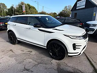 Used 2019 Land Rover Range Rover Evoque R-Dynamic S White - Interior and Exterior details 2