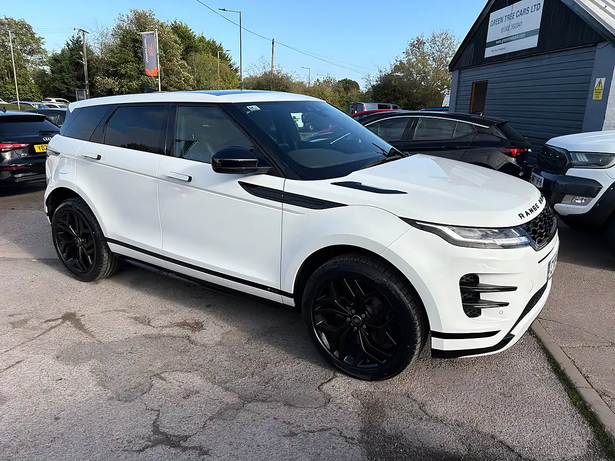 Used 2019 Land Rover Range Rover Evoque R-Dynamic S White - Interior and Exterior details 2