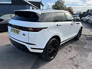 Used 2019 Land Rover Range Rover Evoque R-Dynamic S White - Interior and Exterior details 4