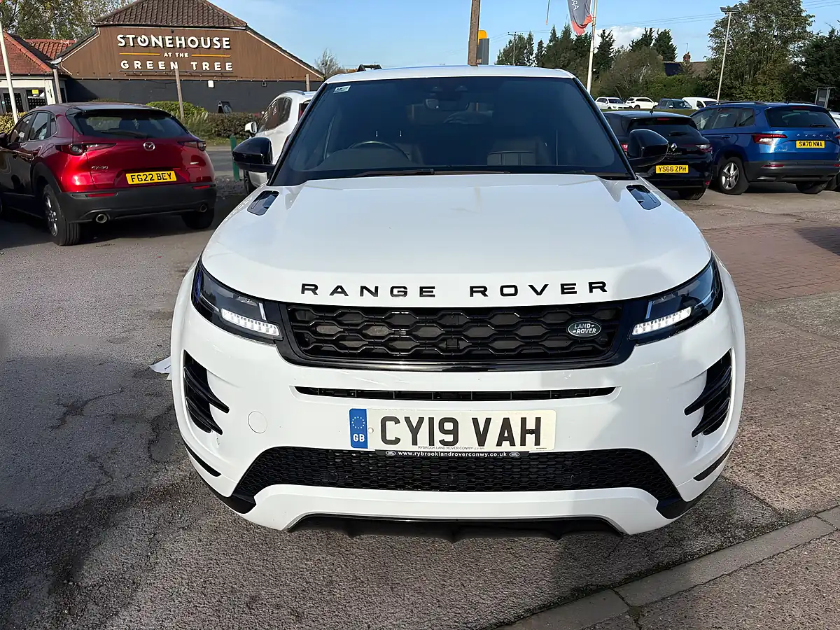 Used 2019 Land Rover Range Rover Evoque R-Dynamic S White - Interior and Exterior details 5