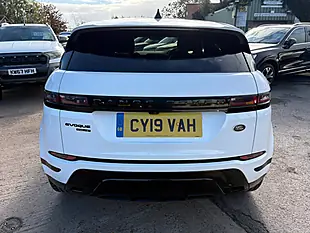 Used 2019 Land Rover Range Rover Evoque R-Dynamic S White - Interior and Exterior details 6