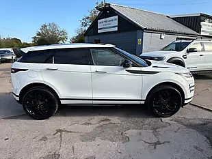Used 2019 Land Rover Range Rover Evoque R-Dynamic S White - Interior and Exterior details 7