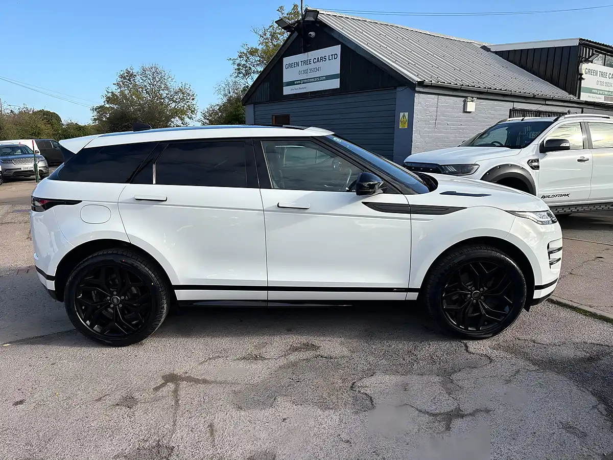 Used 2019 Land Rover Range Rover Evoque R-Dynamic S White - Interior and Exterior details 7