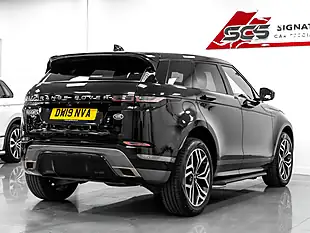 Used 2019 Land Rover Range Rover Evoque R-Dynamic Se Black - Interior and Exterior details 4