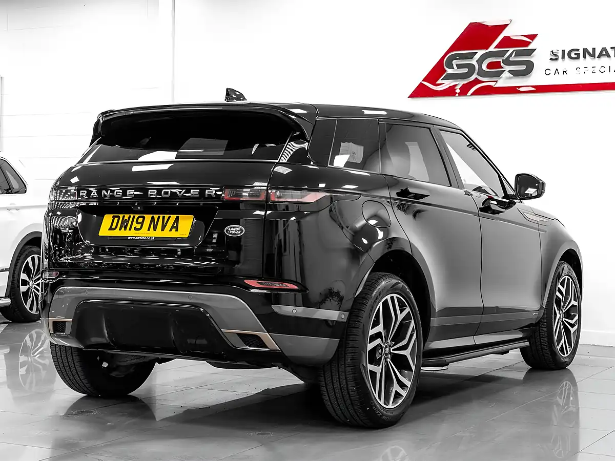 Used 2019 Land Rover Range Rover Evoque R-Dynamic Se Black - Interior and Exterior details 4