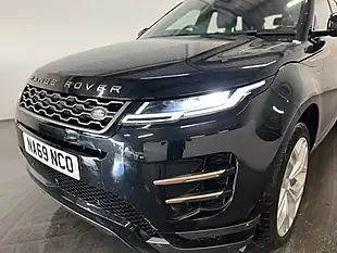 Used 2019 Land Rover Range Rover Evoque R-Dynamic Se Black - Interior and Exterior details 4