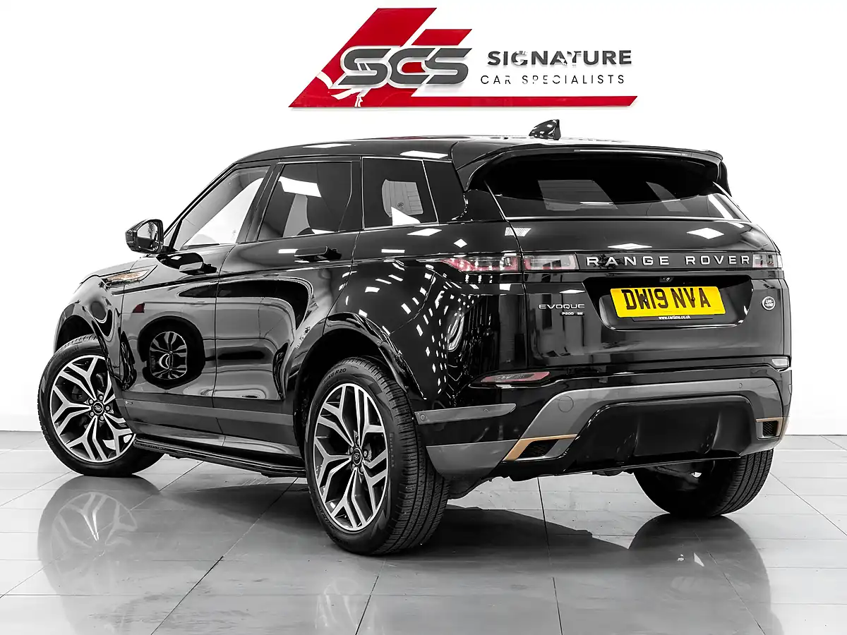 Used 2019 Land Rover Range Rover Evoque R-Dynamic Se Black - Interior and Exterior details 3