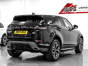Used 2019 Land Rover Range Rover Evoque R-Dynamic Se Black - Interior and Exterior details 4