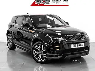 Used 2019 Land Rover Range Rover Evoque R-Dynamic Se Black - Interior and Exterior details 5