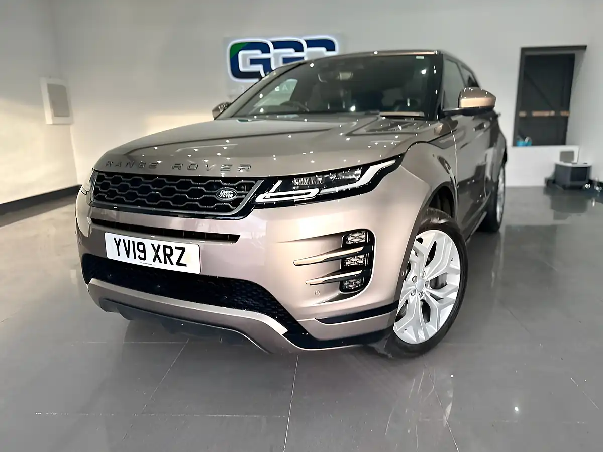 Used 2019 Land Rover Range Rover Evoque R-Dynamic Se Brown - Interior and Exterior details 5