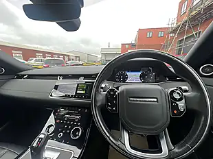 Used 2019 Land Rover Range Rover Evoque R-Dynamic Se Firenze Red - Interior and Exterior details 17