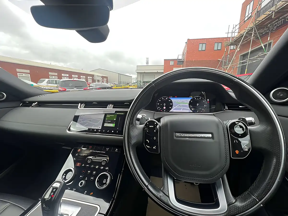 Used 2019 Land Rover Range Rover Evoque R-Dynamic Se Firenze Red - Interior and Exterior details 17