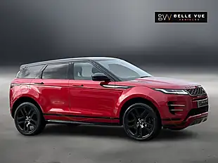 Used 2019 Land Rover Range Rover Evoque R-Dynamic Se Firenze Red - Interior and Exterior details 2