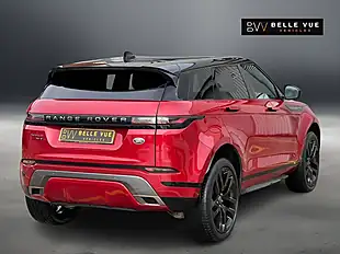 Used 2019 Land Rover Range Rover Evoque R-Dynamic Se Firenze Red - Interior and Exterior details 4