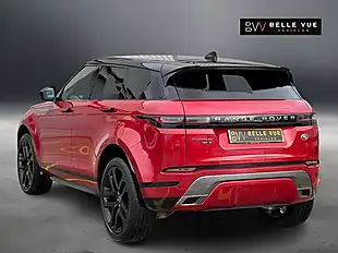 Used 2019 Land Rover Range Rover Evoque R-Dynamic Se Firenze Red - Interior and Exterior details 6