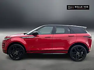 Used 2019 Land Rover Range Rover Evoque R-Dynamic Se Firenze Red - Interior and Exterior details 8